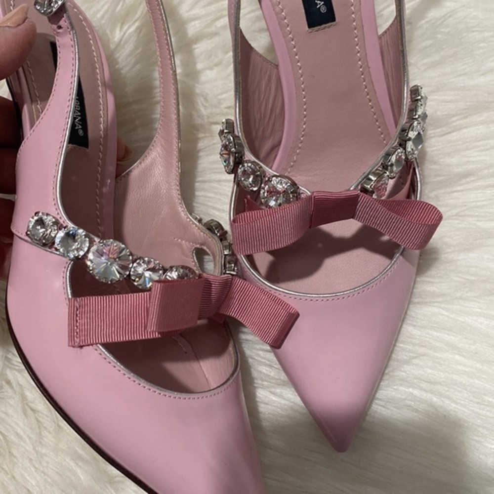 New Dolce & Gabbana‎ Lori Slingback pumps size 36EU - Picture 13 of 14
